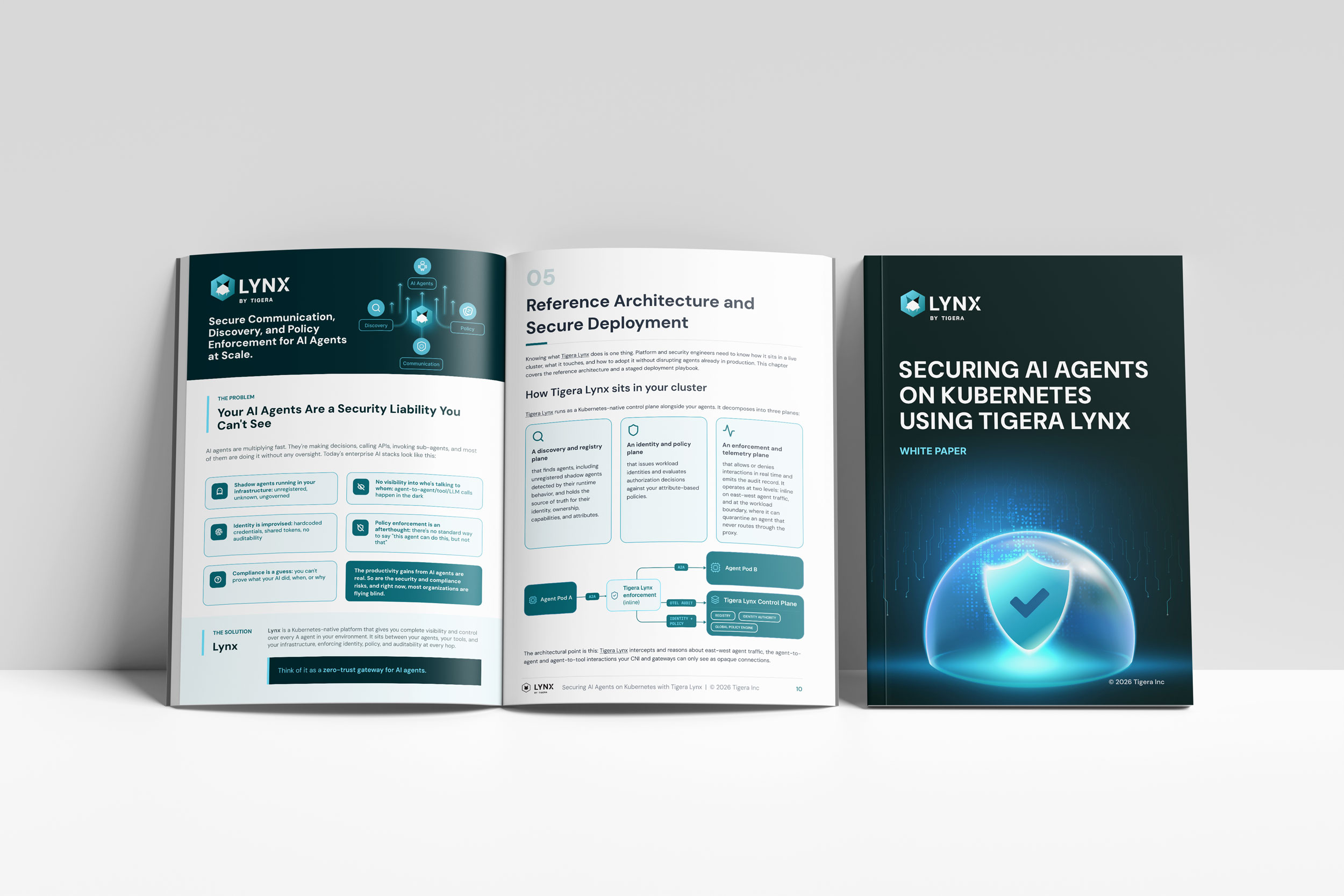 Lynx white paper — cover and interior spread